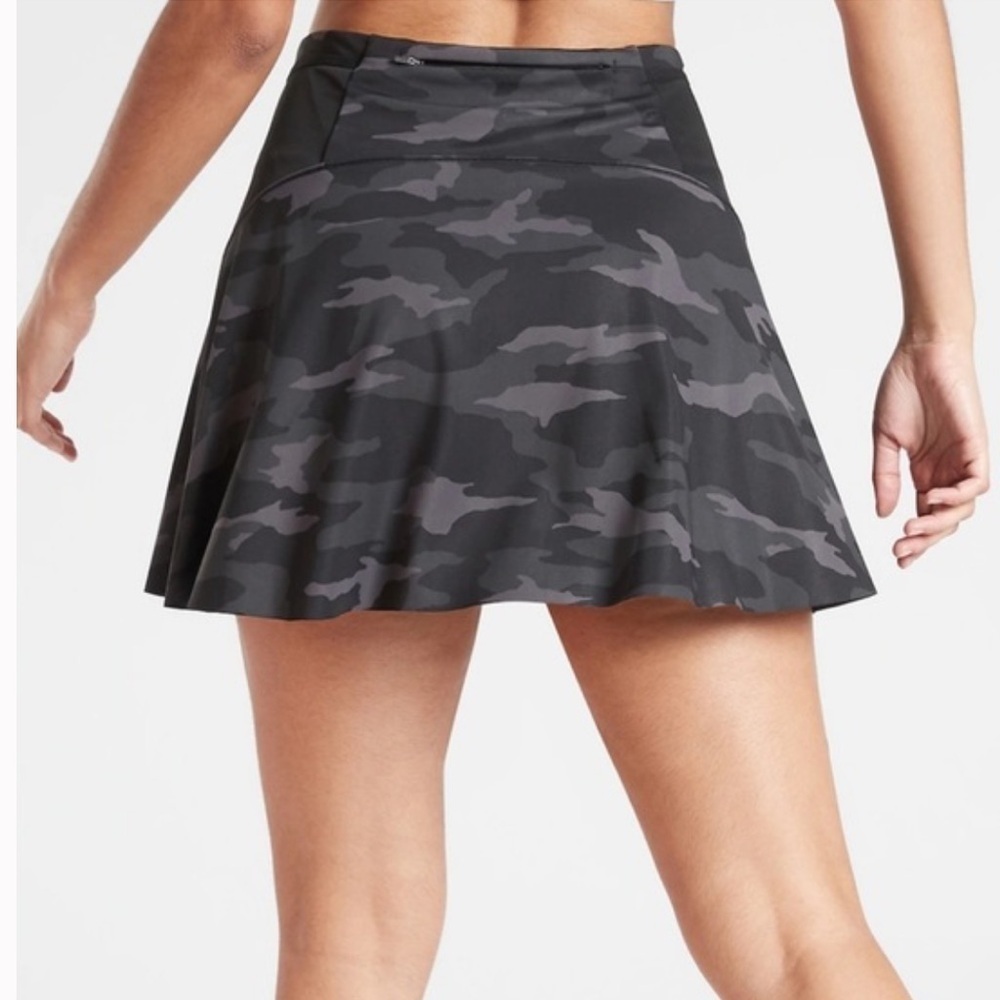 Athleta match point skort in camo print